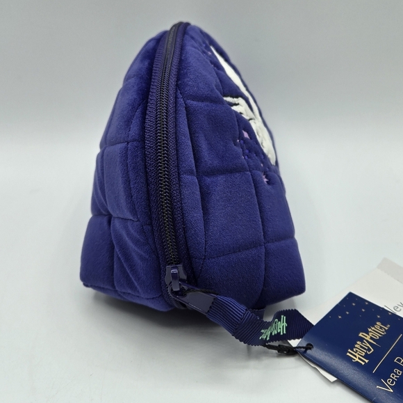 Vera Bradley Harry Potter Clamshell Cosmetic Forbidden Forest Bag Pouch - Picture 2 of 7